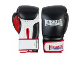 Перчатки тренировочные 12oz Lonsdale Winestone 160001 12 BK/WHT/RD черный\белый\красный