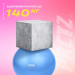 Мяч гимнастический d75 см PRCTZ GYM BALL ANTI-BURST PY6030 75_75