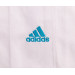 Кимоно для дзюдо с поясом Adidas Club белое с голубыми полосками J350-BELT 75_75