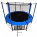 Батут i-Jump Classic 14FT 427 см с нижней сетью и лестницей синий 75_75