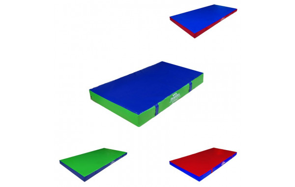Мат гимнастический 100х50х5см винилискожа (холлослеп/холлофайбер) Dinamika ZSO-000126 600_380