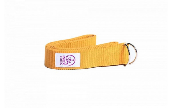 Ремень для йоги Inex Stretch Strap YSTRAP-642\24-YL-00 желтый 600_380