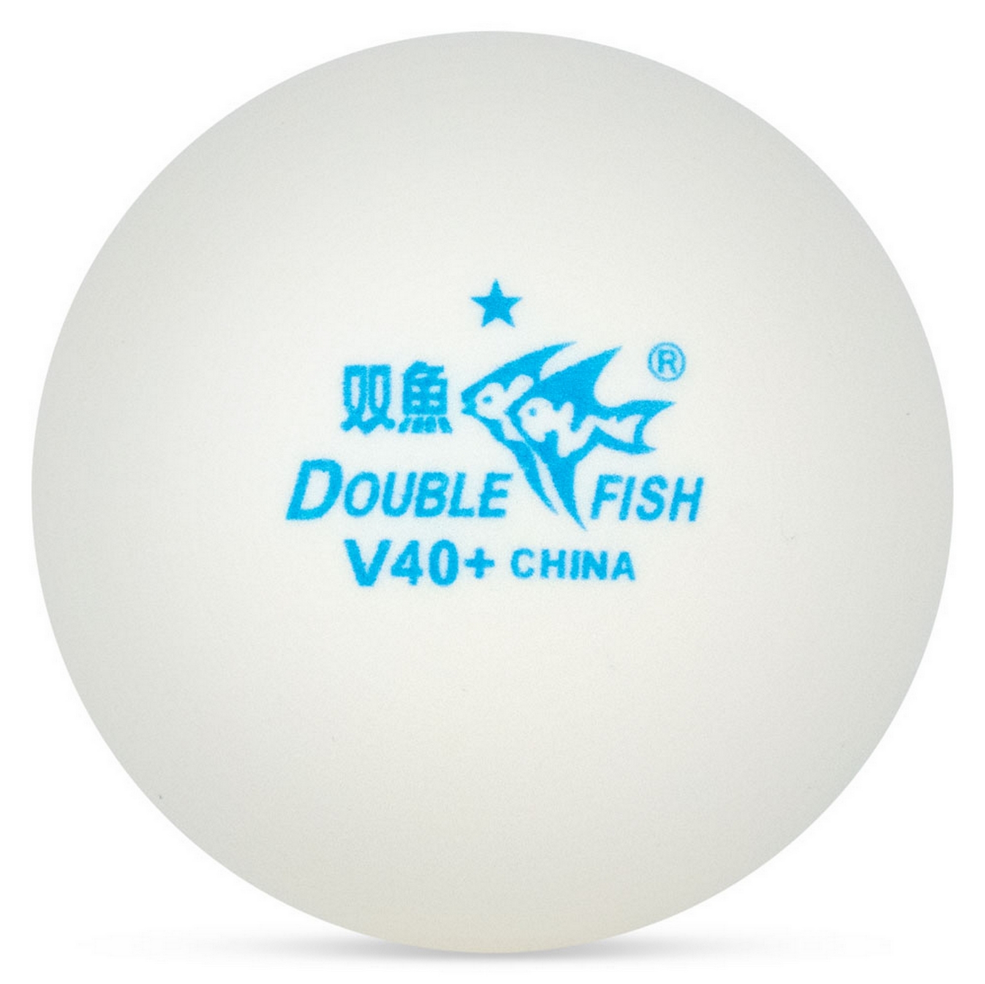 Мяч для настольного тенниса, 100шт Double Fish No-Star Ball V40+PU 2000_1998