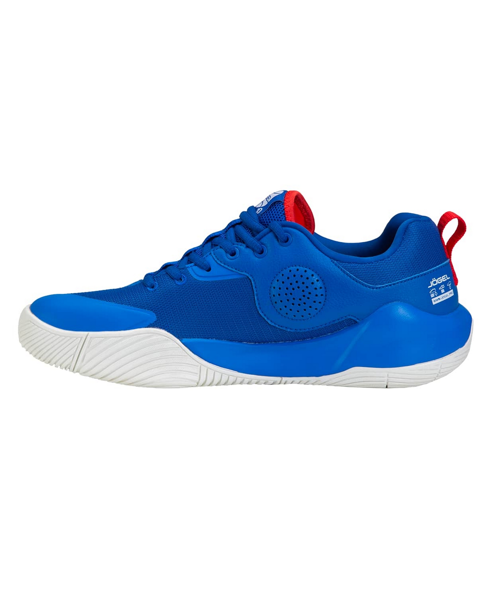 Кроссовки баскетбольные Jogel Launch LOW blue\red\white 1663_2000