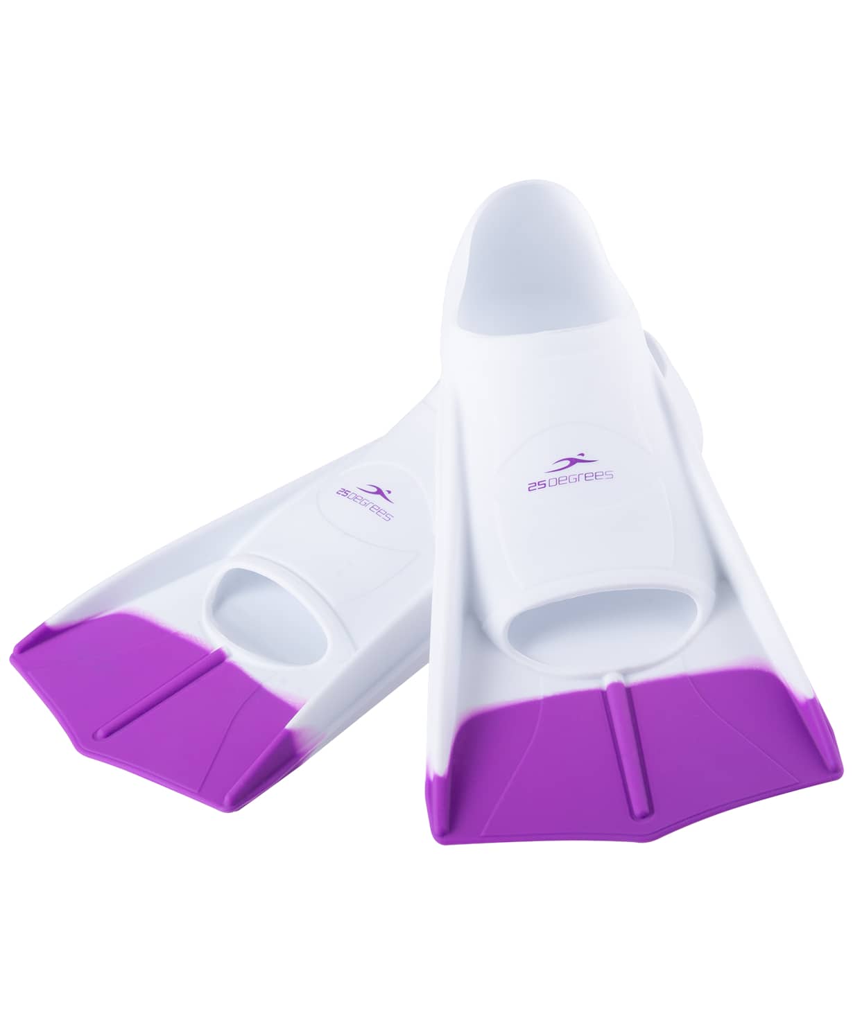 Ласты тренировочные 25DEGREES Pooljet White/Purple 1230_1479