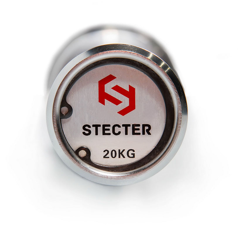 Гриф для штанги Stecter L220 см D50мм Men`s Hard Bar 20 кг 2186 813_767