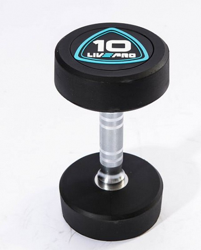 Гантели в уретане 1 кг Live Pro Studio Dumbbells LP8075-01 642_800