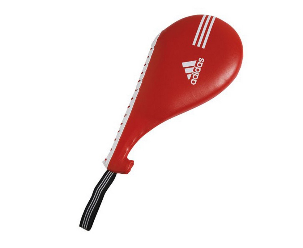 Ракетка для тхэквондо одинарная Adidas Maya Single Target Mitt красная adiTST03 980_800